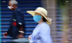 masques dans la rue
