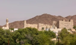 Le fort médiéval de Bahla', une oasis située à 200 km au nord de Mascate, le 5 octobre 2023 à Oman