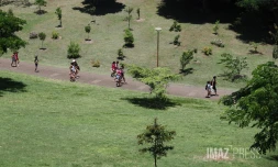 parc de la trinite , coeur vert familial