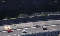 éboulis, éboulement, route du littoral, ravine à malheur 