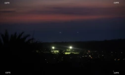 éclairage stade de nuit