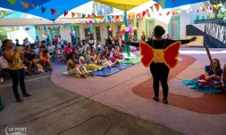 Le Port: fête de départ au Jardin d'enfants