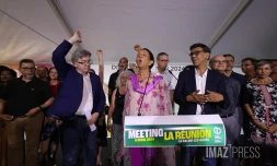 Meeting Mélenchon et omarjee