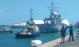 Le Nivôse rentre au Port (22 septembre 2015)