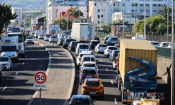 embouteillages vers l'Est