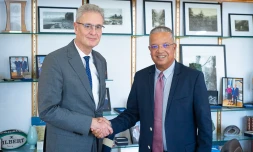 Cyrille Melchior a reçu Rostane Mehdi, nouveau recteur de La Réunion