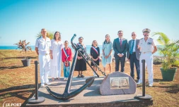 Le Port inaugure une stèle à la mémoire des disparus en mer