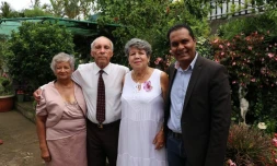 Saint-Leu : noces d'orchidées des époux Gerbith