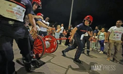 Saint-Benoßt : la corrida des sapeurs-pompiers sous le signe de la cohésion et du fair-play