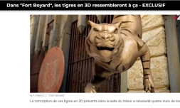Fort Boyard : des tigres en 3D à la place des vrais félins 