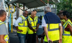 Visite de terrain pour les nouveaux élus de la Cinor