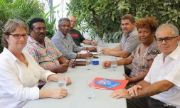 René Paul Victoria et ses colistiers