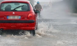 fortes pluies au port 