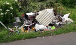 déchets, ordure, route du Volcan, Band Cochon