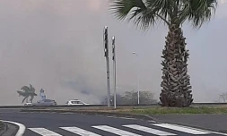 Gros incendie à la rivière des galets