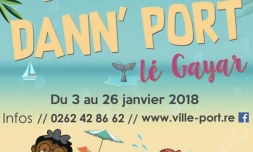 Le programme des activités de janvier 2018 au Port.