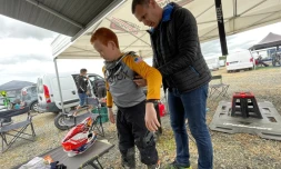 Motocyclisme : test concluant pour le Réunionnais Enzo Hoarau