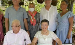  Saint-Leu : des époux Dany célèbrent leurs noces de diamant