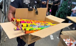 Vente de pétards et feux d'artifices 