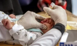 La mortalité des enfants de moins de 5 ans a baissé à un plus bas historique en 2022, passant enfin sous la barre des 5 millions ( AFP / AHMAD AL-BASHA )