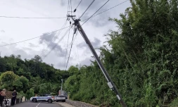 Des dégradations relevées à l'Entre-Deux après le passage du cyclone