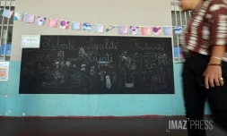 inauguration du premier mur d'expression à l'ecole Henri Dunant 