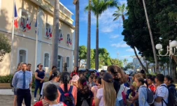 Visite de Saint-Paul par les CM1 et CM2 de l’école Sainte-Bernadette à Bellemène