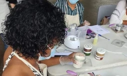 Saint-Paul : atelier de fabrication de comestique naturels
