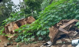 Dépôt sauvage au Tampon