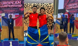 Le Port : deux jeunes boxeurs sur le toit de l'Europe