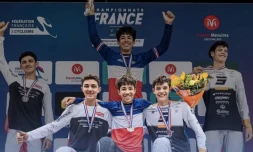 VTT : Quentin Barbe monte sur la première marche du podium et devient champion de France