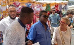 CCIR : rencontre entre Monique Rubin et les acteurs des marchés de plein air