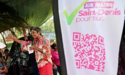 Ericka Bareigts en campagne