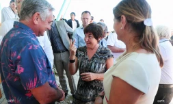 Annick Girardin visite 9 septembre 2017