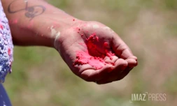 Holi holi au parc du Colosse, Saint-André