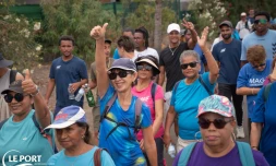 Le Port : les seniors ont participé à la Marche Bleue