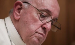 Le pape François à AthÚnes, le 4 décembre 2021