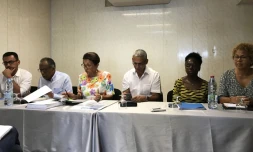 conférence de presse opposition de la région 