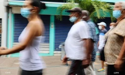 masques dans la rue