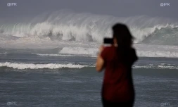 La houle se déchaîne sur le littoral jeudi 19 avril