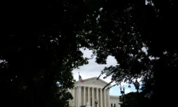 La Cour suprême des Etats-Unis, à Washington le 1er juillet 2024 ( AFP / Drew ANGERER )