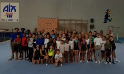 Gymnastique acrobatique et trampoline : de bonnes performances pour les gymnastes péi