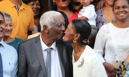 Saint-Leu : les époux Honorine ont célébré leurs noces de diamants