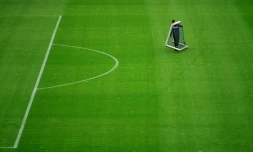 Le terrain d'entraĂźnement de Schalke 04, Ă Gelsenkirchen, le 29 avril 2020