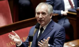 François Bayrou à l'Assemblée nationale le 17 décembre 2024 - STEPHANE DE SAKUTIN / AFP