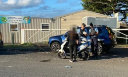 contrĂ´le routier gendarme