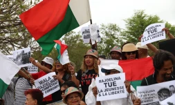 Manifestation pour Madagascar