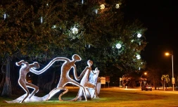 décoration de noël le port