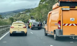 bouchon potences route du littoral accident pont vinh san