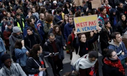 Manifestation de lycéens, le 6 décembre 2018 à Paris